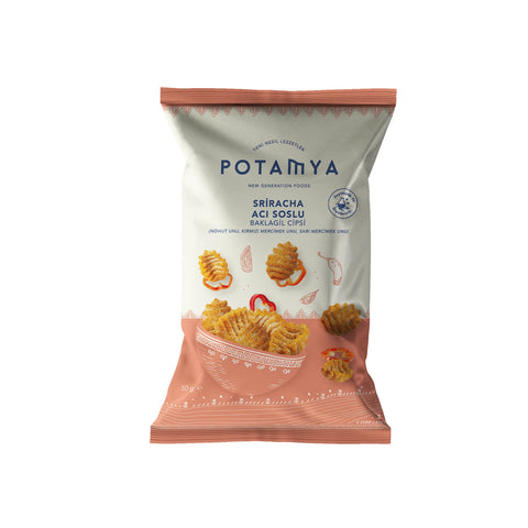 Zeytinyağlı Sriracha Acı Soslu Cips 50g