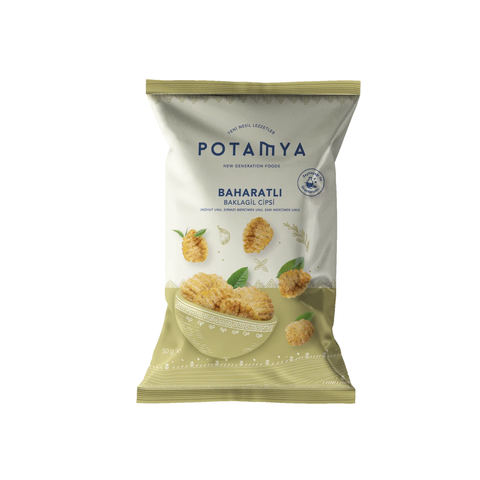 Zeytinyağlı Baharatlı Baklagil Cipsi 50g