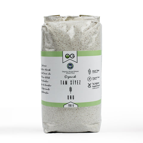 Organik Tam Siyez Unu 700 Gr